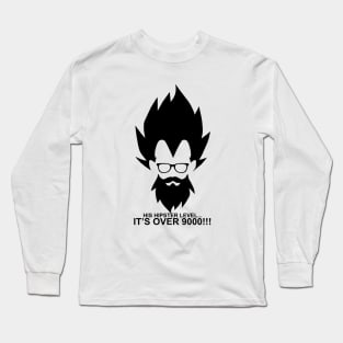 Hipster Vegeta Long Sleeve T-Shirt